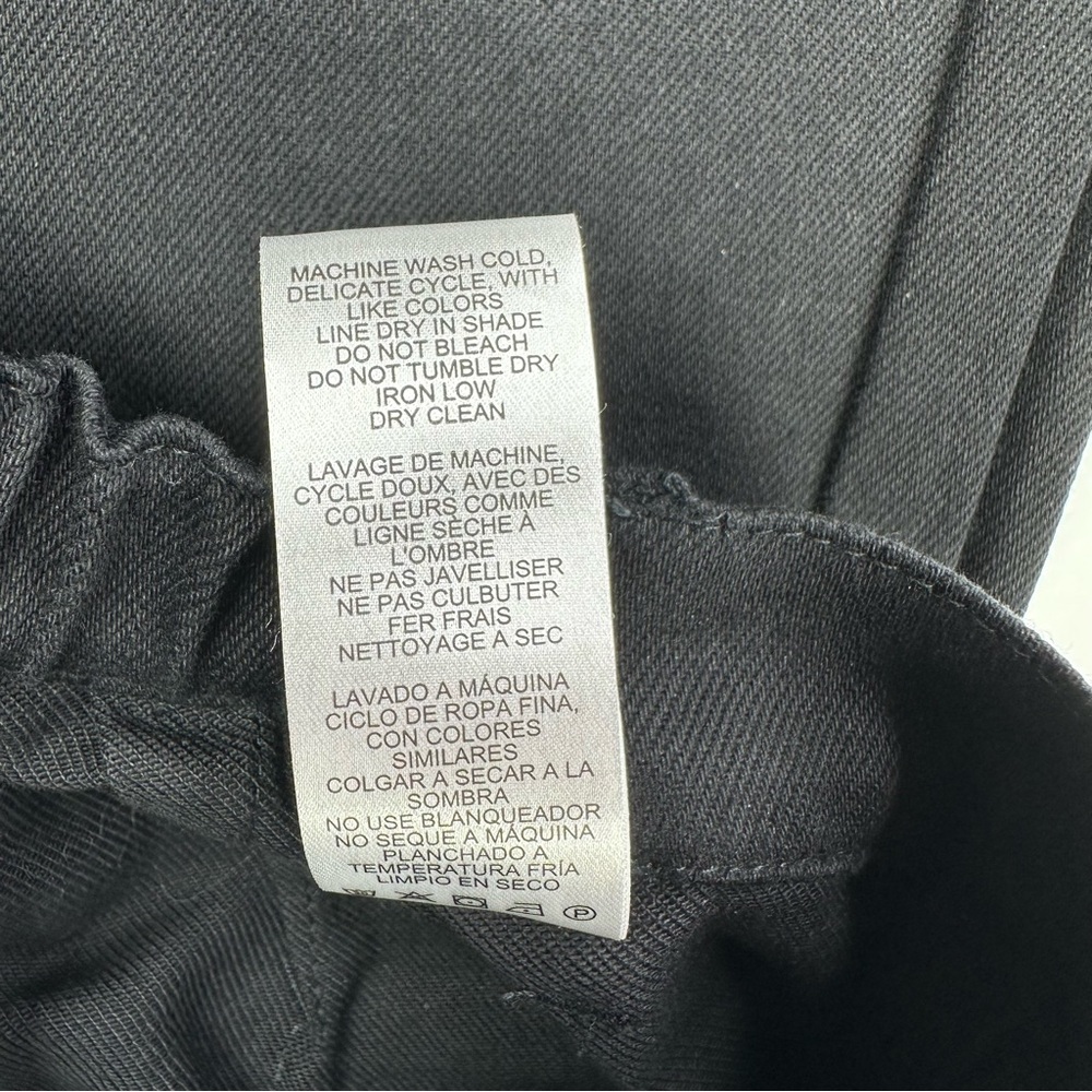 Thakoon Black High Waisted Denim Pant, NWT, 2 - Picture 9 of 11